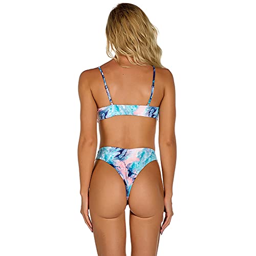 grand escompte Maillot de Bain Bikini Set Deux Pièces Taille Haute Beachwear Rembourré Push Up Bikini Ensembles pour Femme z6YsqyWTw frais