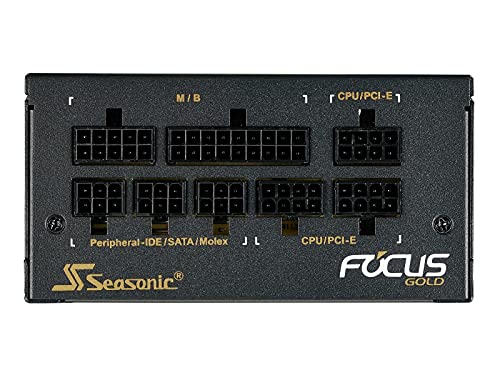 escompte élevé Seasonic FOCUS SGX-500 Bloc d´alimentation entièrement modulaire pour ordinateur, or 80PLUS, 500 W RzGwf6qDU en solde