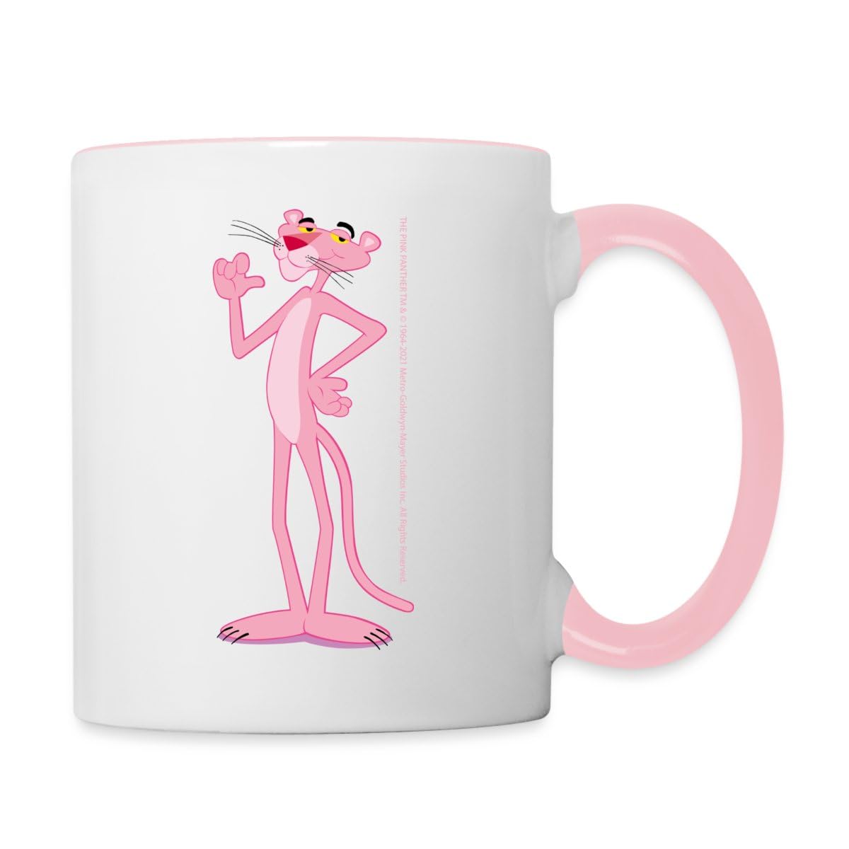 grande remise Spreadshirt Panthère Rose Pose Coupe Mug 