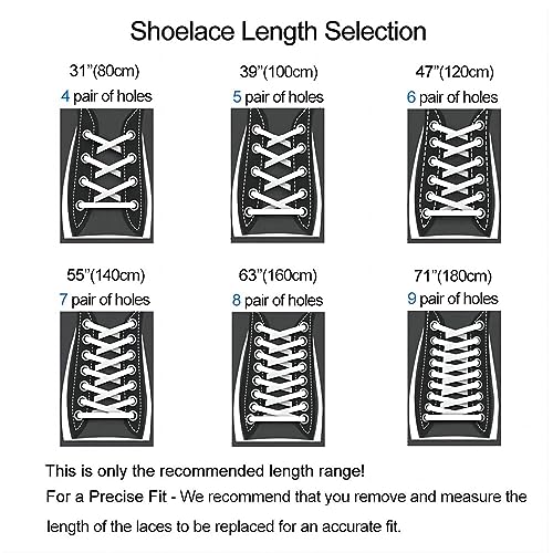 Exclusif 7STROBBS 2 Paires Lacets Chaussures Plats pour Baskets(Largeur:8mm) Remplacements Lacets Plats pour Tout Type de Chaussures ou Bottes Adults Enfants 474g1NfrO en ligne