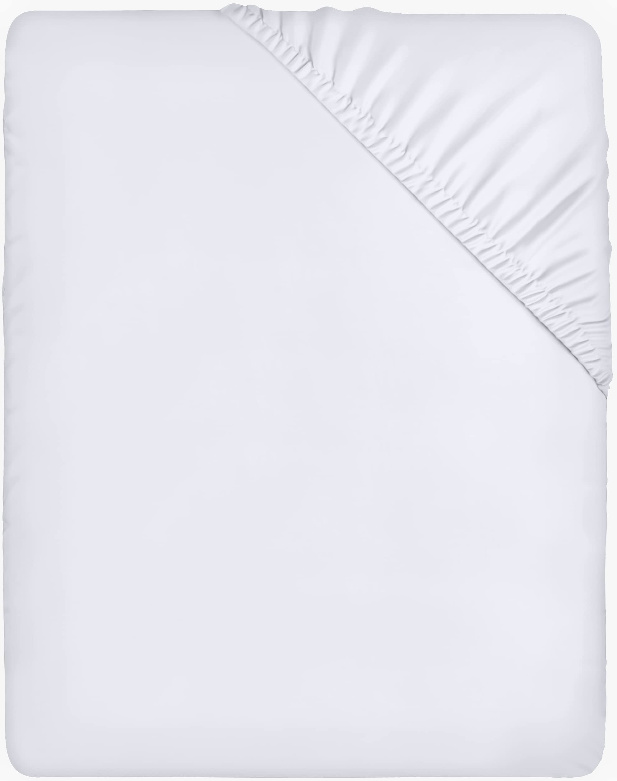 chic  Utopia Bedding Drap Housse - Blanc, 100 x 200 cm - Coupes de 35 cm pour Matelas épais - Microfibre brossée xEVFshVqL bien vendre