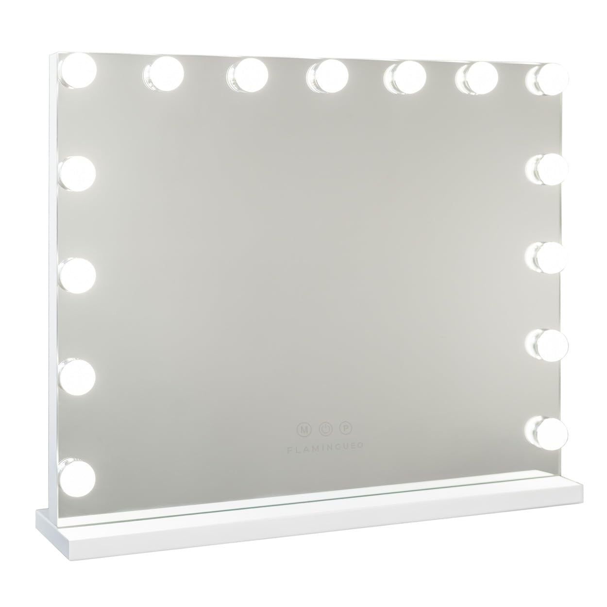 Haute Qualité Flamingueo Miroir Coiffeuse - Miroir LED 15 Lumières, Miroir Maquillage Lumineux 3 Modes, Miroir Hollywood, Contrôle Tactile, Miroir de Table USB VCxtOTNCY en ligne