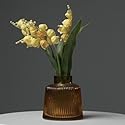pas cher HAUCOZE Vase Fleur en Verre Statue Table Décor Sculpture Maison Artisanat Bureau Cadeaux Arts 9cm 8FvFSWlwZ frais