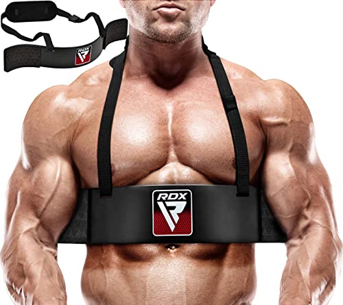 Promotions RDX Biceps Arm Blaster Biceps Triceps Isolateur pour Musculation Haltérophilie Muscle Builder, 23” Curl Support, 6MM Neck Pad, Fitness Isolator Bomber Lifting Workout Musculation Exercice Gu2TVMEIt véritable contre