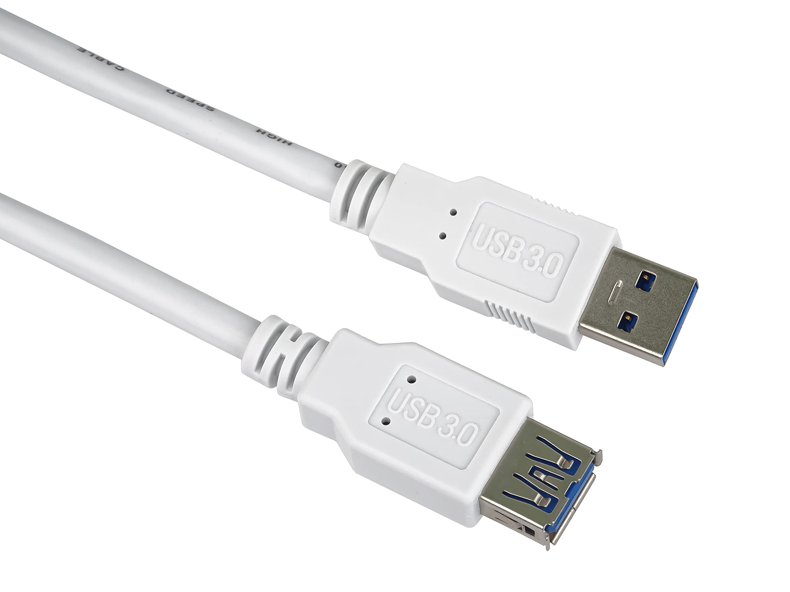 Abordable PremiumCord Rallonge USB 3.0, Câble de Données SuperSpeed Jusqu´à 5 Gbit/S, Câble de Charge, USB 3.0 Type A Femelle vers Mâle, 9 Broches, 3 Blindages, Couleur Blanc, Longueur 2 m QsI6DzjZ0 vente chaude