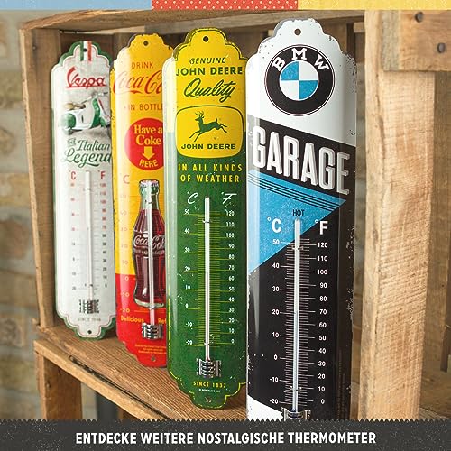 grand escompte Nostalgic-Art 80312 Thermomètre analogique BMW – Garage – Cadeau pour les fans d´accessoires automobiles, en métal, Vintage décoration, 6,5 x 28 cm tOwpbmq5C véritable contre