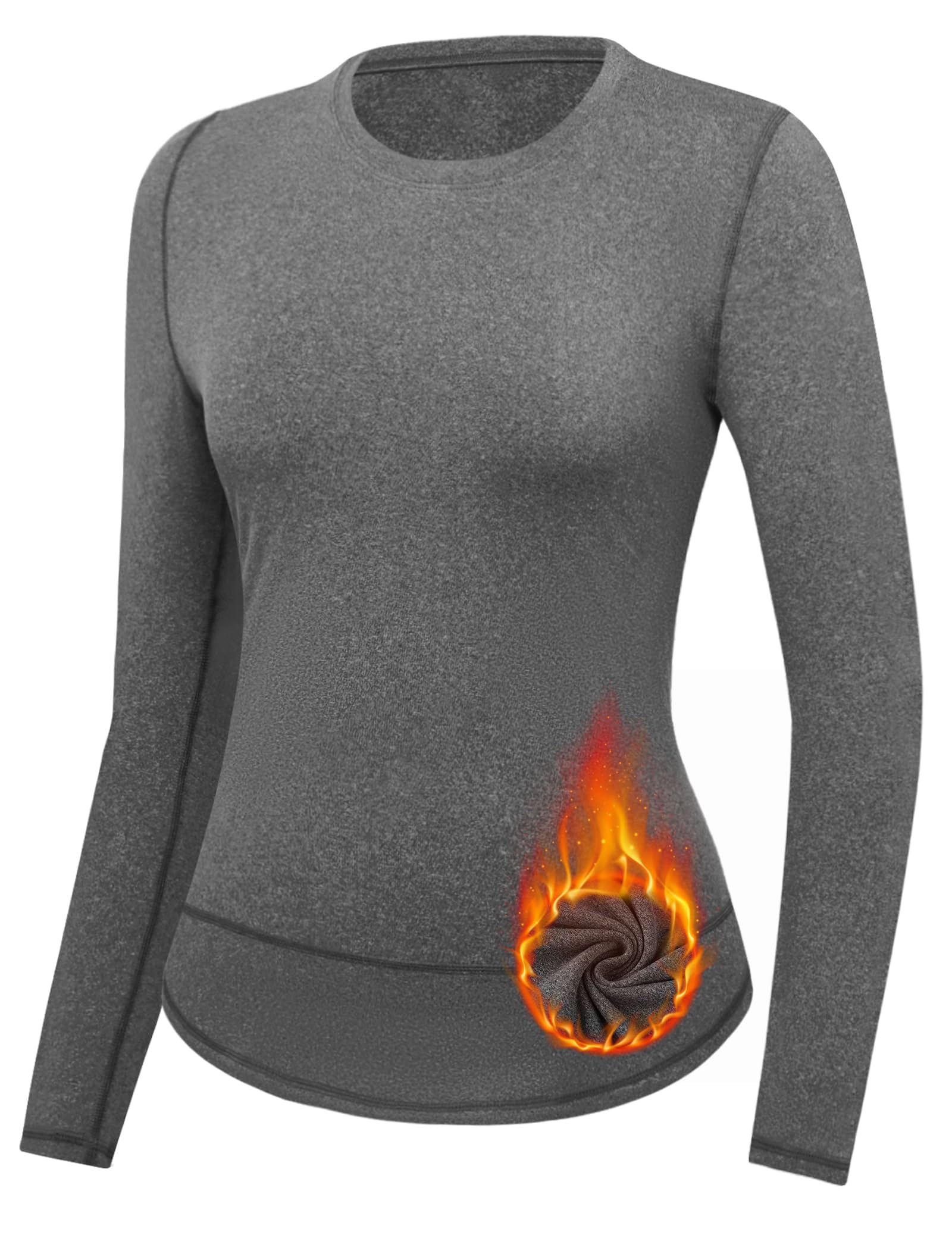grand escompte Gyabnw sous Vetement Thermique Femme Tee