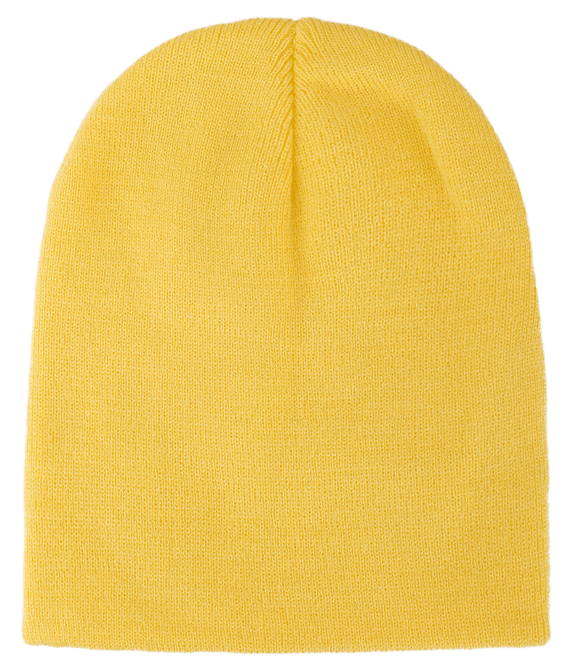 luxe  Simplicity Men/Women´s Winter Acrylic Knitted Beanie, 1036_Yellow TkVs9Jm1R juste de l´acheter
